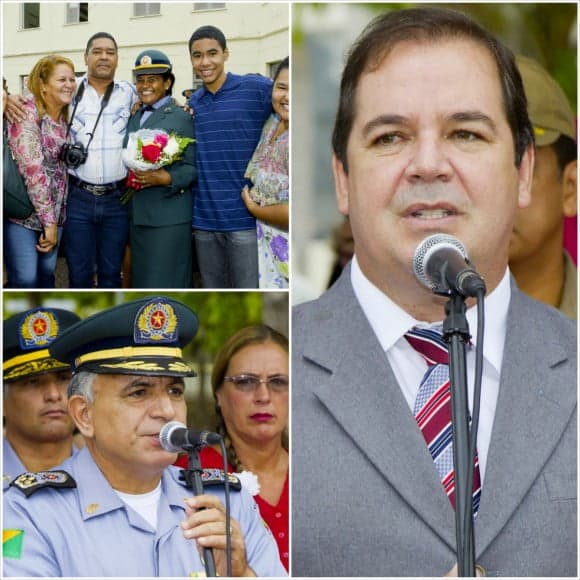 Governador participa de ato de promoção de oficiais e praças da PM