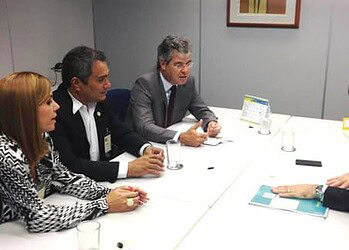 Senador se reuniu com reitor Minoru Kimpara e vice-reitora