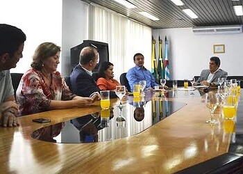 Bittar realiza visita ao Tribunal de Contas do Estado