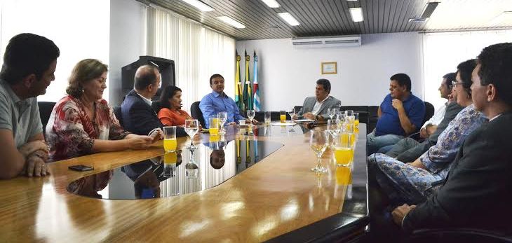 Bittar realiza visita ao Tribunal de Contas do Estado 1 Bittar realiza visita ao Tribunal de Contas do Estado