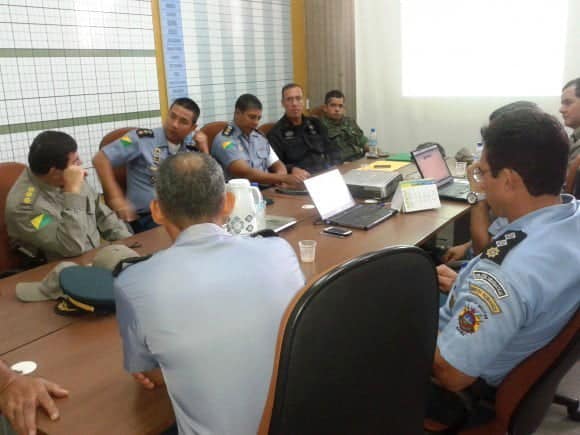Comando da Polícia Militar lança 2ª fase da Operação Saturação Integrada 1 Autoridades se reuniram para o lançamento da operação