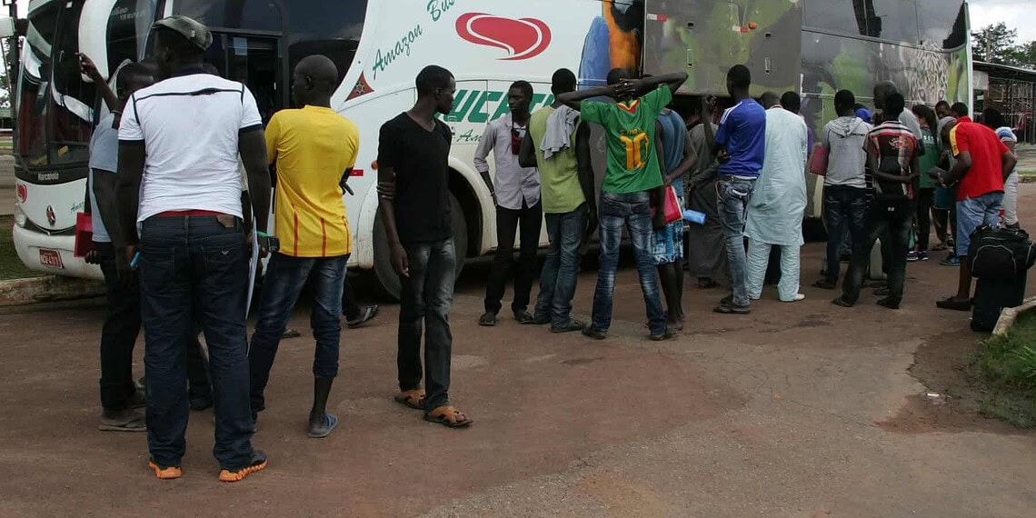 Em 3 anos, país recebeu mais de 30 mil haitianos, 66% trazidos por coiotes 1 Em 3 anos, país recebeu mais de 30 mil haitianos, 66% trazidos por coiotes