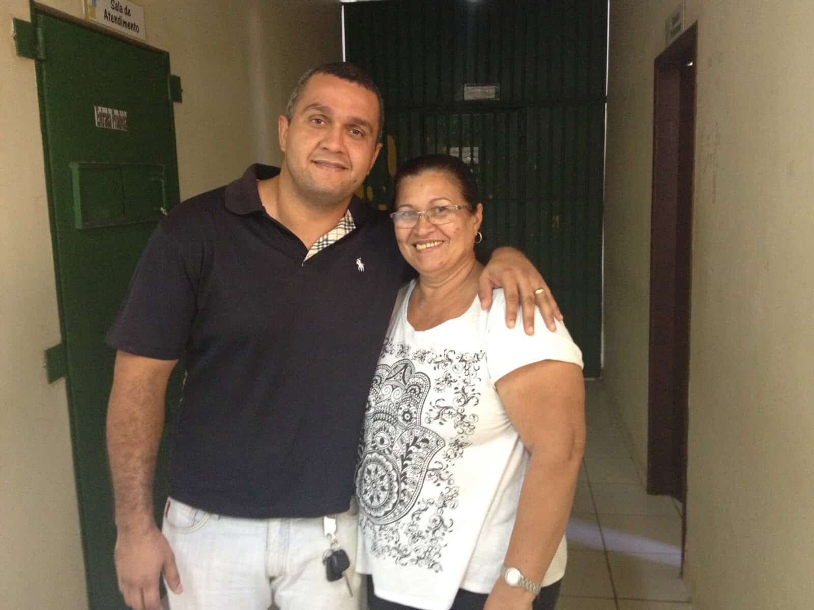 Jocirene ora todas as vezes que o filho Norberto sai de casa