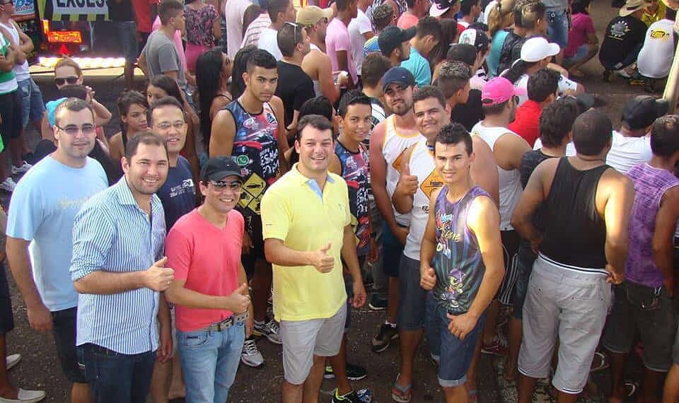 Pré-candidato recebeu o apoio de amigos, no evento