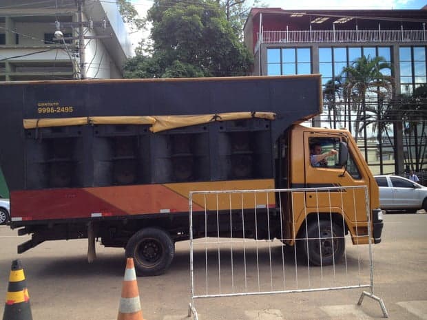 Militares realizam ato no Centro para reivindicar melhorias