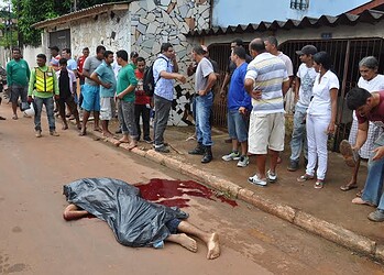 Presidiário em condicional é assassinado em rua do Palheiral