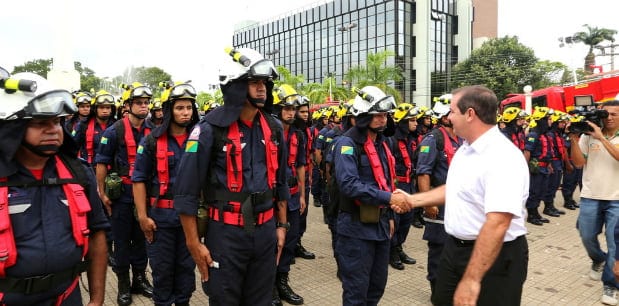 Tião parabenizou os bombeiros: ‘estou diante de uma corporação que orgulha o Acre’