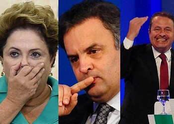 Aécio Neves sobe seis pontos percentuais e Dilma Roussef passou de 37% para 40%, segundo a pesquisa do Ibope