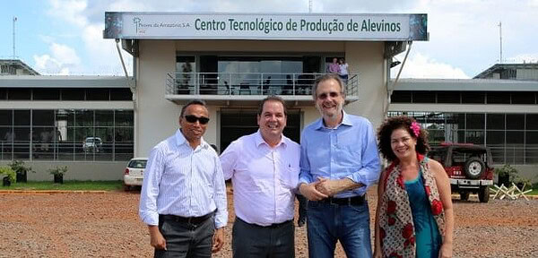 Ministro do Desenvolvimento Agrário conhece Complexo de Piscicultura
