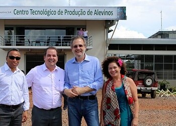 Ministro do Desenvolvimento Agrário conhece Complexo de Piscicultura