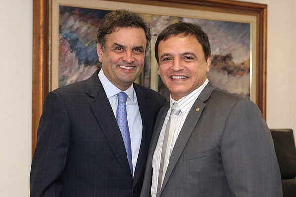 Aécio Neves e Marcio Bittar discutem Segurança Pública e anunciam visita do Senador ao Acre
