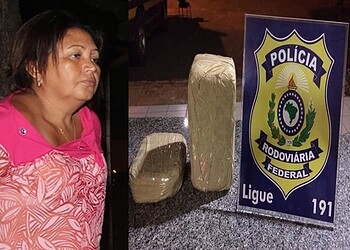 Mulher cearense é presa no Acre transportando 3 quilos de cocaína
