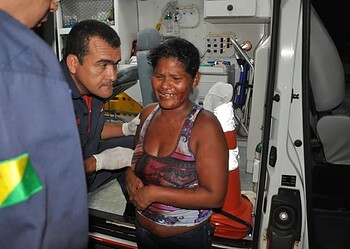 Briga de casal quase termina em morte