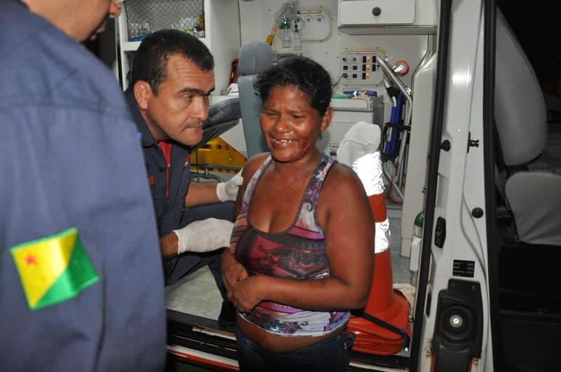 Briga de casal quase termina em morte 1 Briga de casal quase termina em morte