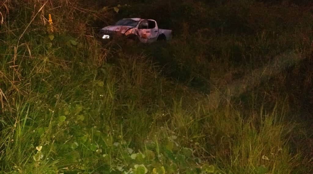 Caminhonete da Funai é destruída em acidente