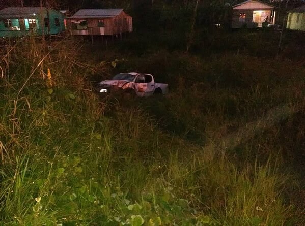 Caminhonete da Funai é destruída em acidente