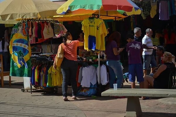Comércio fecha às 10h no sábado, 28, devido o jogo do Brasil contra Chile
