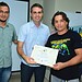 Marcus Alexandre e Rodrigo Forneck entregaram diplomas