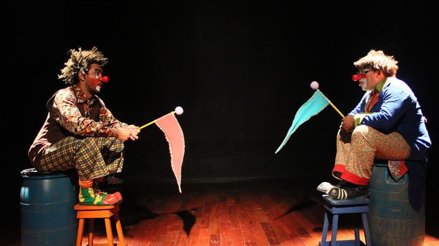 Serão 3 apresentações teatrais com programação livre e gratuita