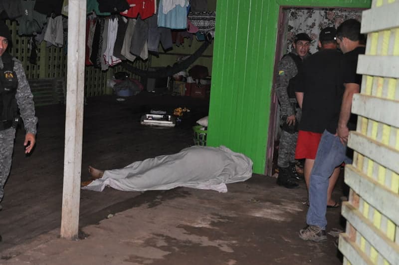 Vítima foi perseguida e assassinada por desconhecido