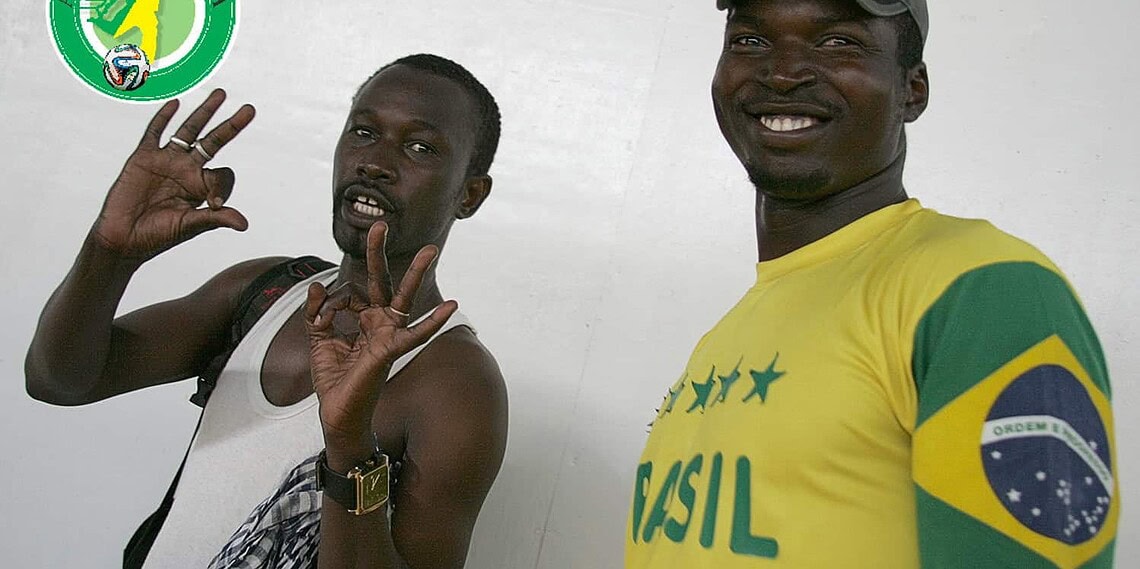 Mohamed e Basucal aguardam pela Copa com alegria