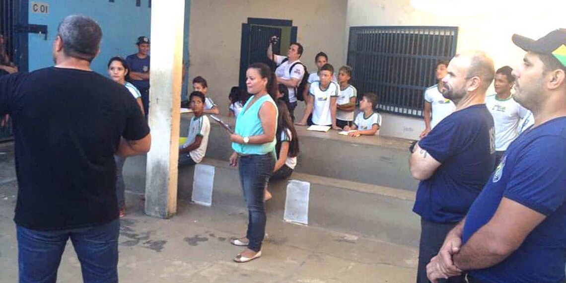 Estudantes conheceram alojamentos do Centro Socioeducativo