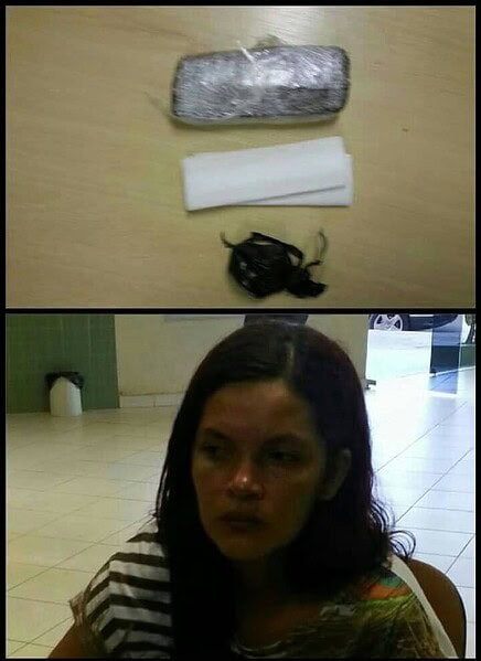Mulher é presa em flagrante tentando entrar com drogas no presídio