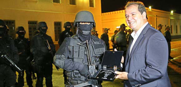 Governador prestigiou a formatura da turma de ações táticas