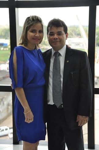 Oswaldo D'Albuquerque e sua esposa Susye