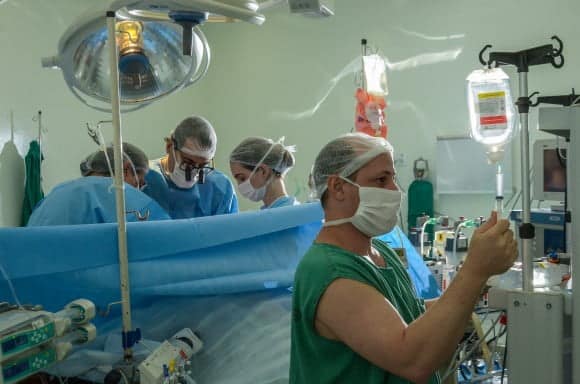 Paciente do segundo transplante de fígado do Acre passa bem (Foto Diego Gurgel Secom)