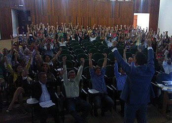 Reitor Minoru Kinpara faz lançamento do Planejamento Estratégico ‘Ufac 20’