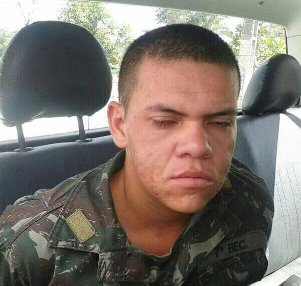 Soldado Rai Ferreira preso