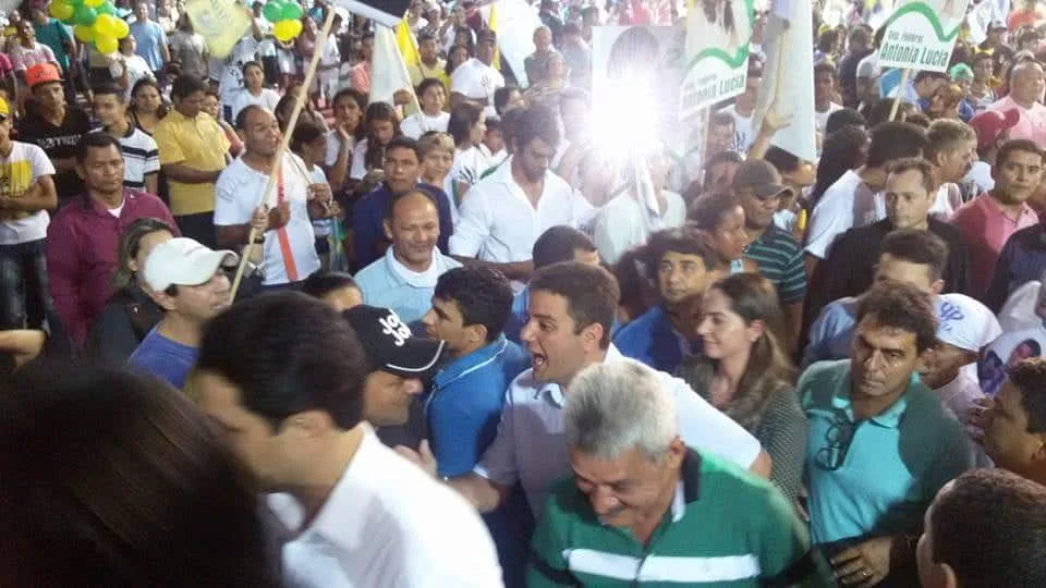 Márcio Bittar e Gladson Cameli homologam as suas candidaturas, durante convenção 1 Ginásio do Sesc/ Bosque ficou lotado para a convenção