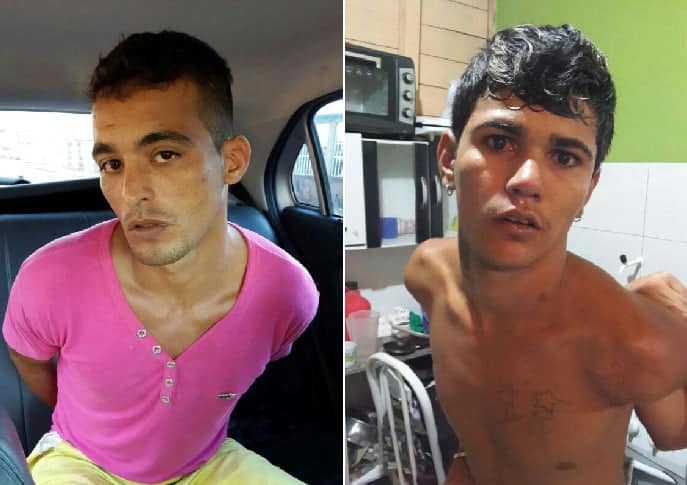 Izaquiel de Lima e Willes Calado  do Nascimento foram presos