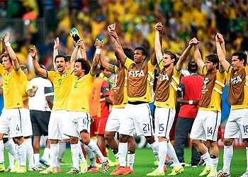 Brasil goleia Camarões por 4 a 1 no Mané Garrincha