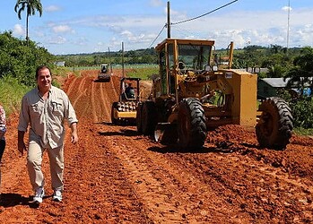 Tião Viana esteve no município na manhã de ontem