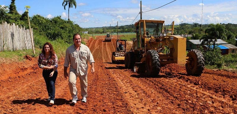 Tião Viana esteve no município na manhã de ontem