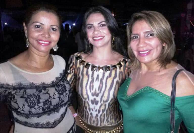 ENCONTRO – Sempre de bem com a vida as amigas Simone Felix, Leane Teles e Zeneide Diógenes. 