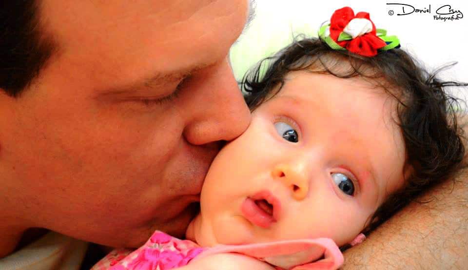 ANIVER - Nossa pequena Maria Valentina completou 2 meses de vida, na quinta passada. O flash é do amigo Daniel Cruz!