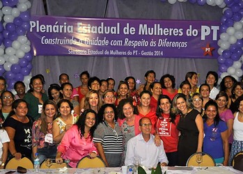 Mulheres do PT recebem a deputada Perpétua Almeida