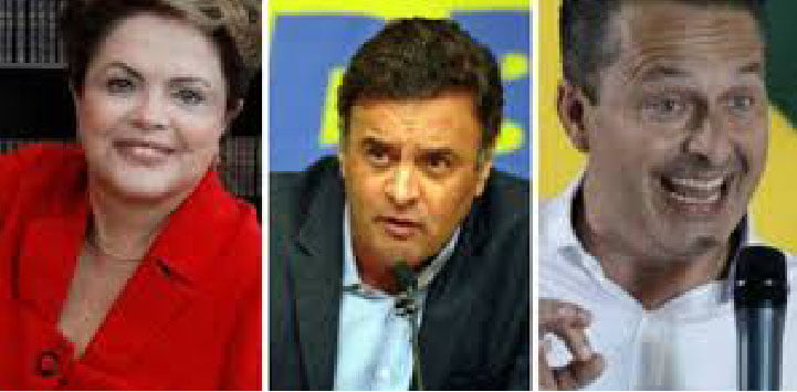 Pesquisa do Datafolha mostra Dilma com 34%, Aécio, 19%, e Campos, 7% 2 Dilma está bem na frente de Aécio Neves e Eduardo Campos