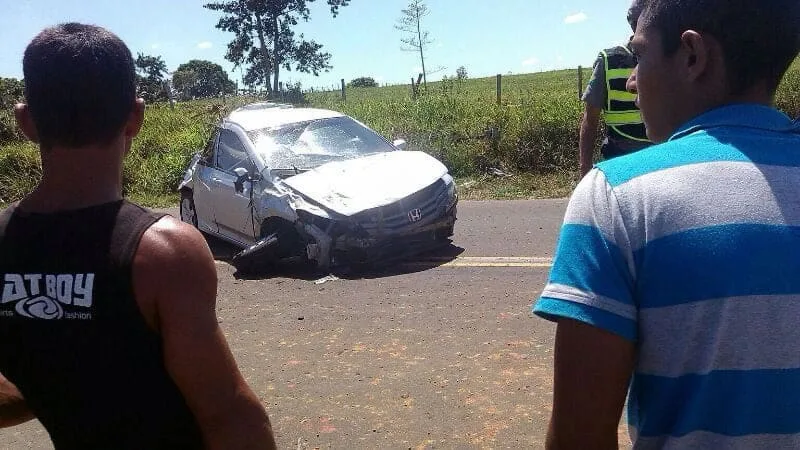 Acidente deixa quatro jovens mortos perto de Rodrigues Alves