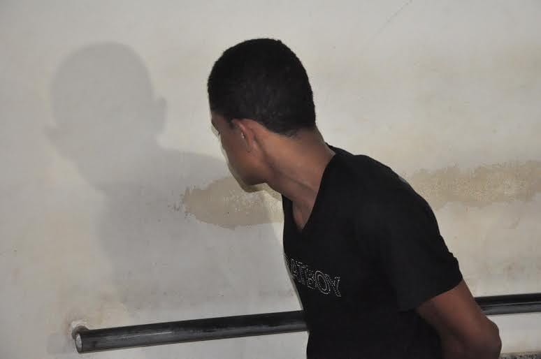 Jefferson Soares, 18, é acusado de roubar uma bolsa