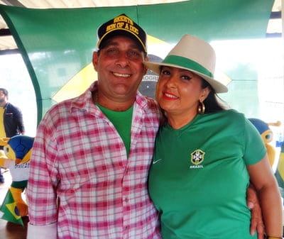 O empresário Auricélio Cunha ganhou festa de aniversário no dia 8, no seu Rancho Ipanema. O festão continuou mesmo com a terrível derrota do Brasil para os alemães.