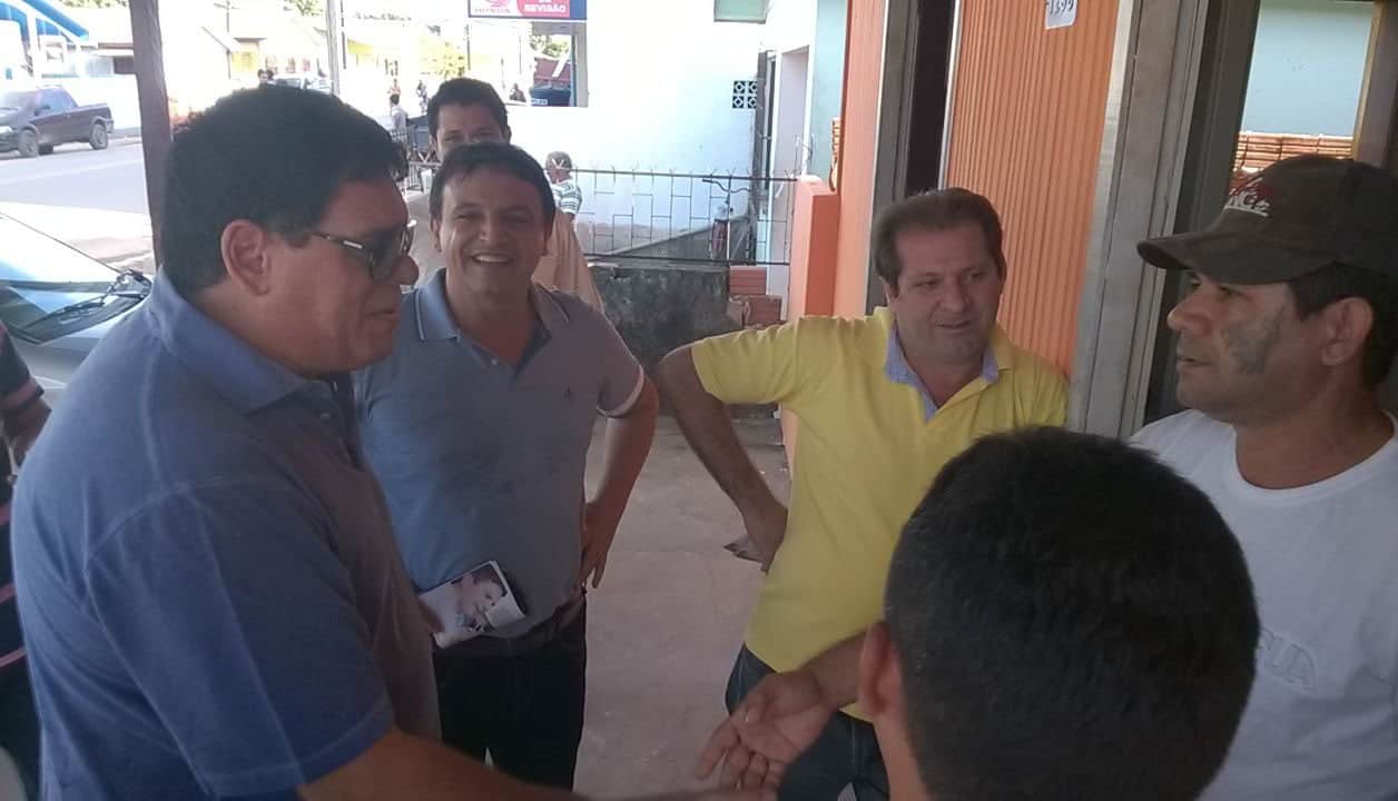 Candidato realizou conversas com lideranças de Feijó