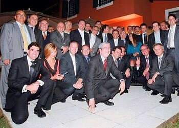 Marcio Bittar participa de jantar de confraternização da bancada tucana com Aécio Neves