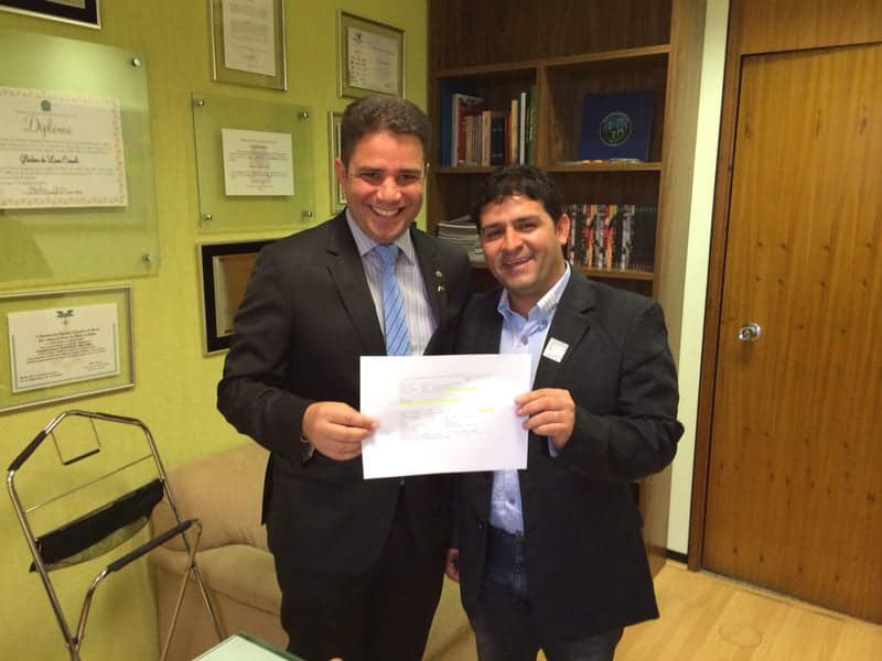 Prefeito agradeceu a Gladson pelo empenho parlamentar 