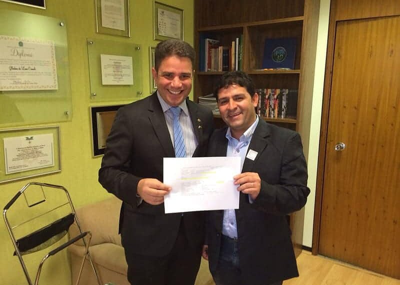 Prefeito agradeceu a Gladson pelo empenho parlamentar