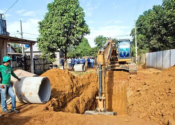Mais de 15 mil habitantes serão beneficiados com as obras nas ruas do conjunto