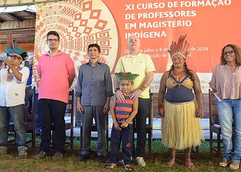 Curso se estende para 315 professores indígenas de 12 etnias espalhadas pelo Estado